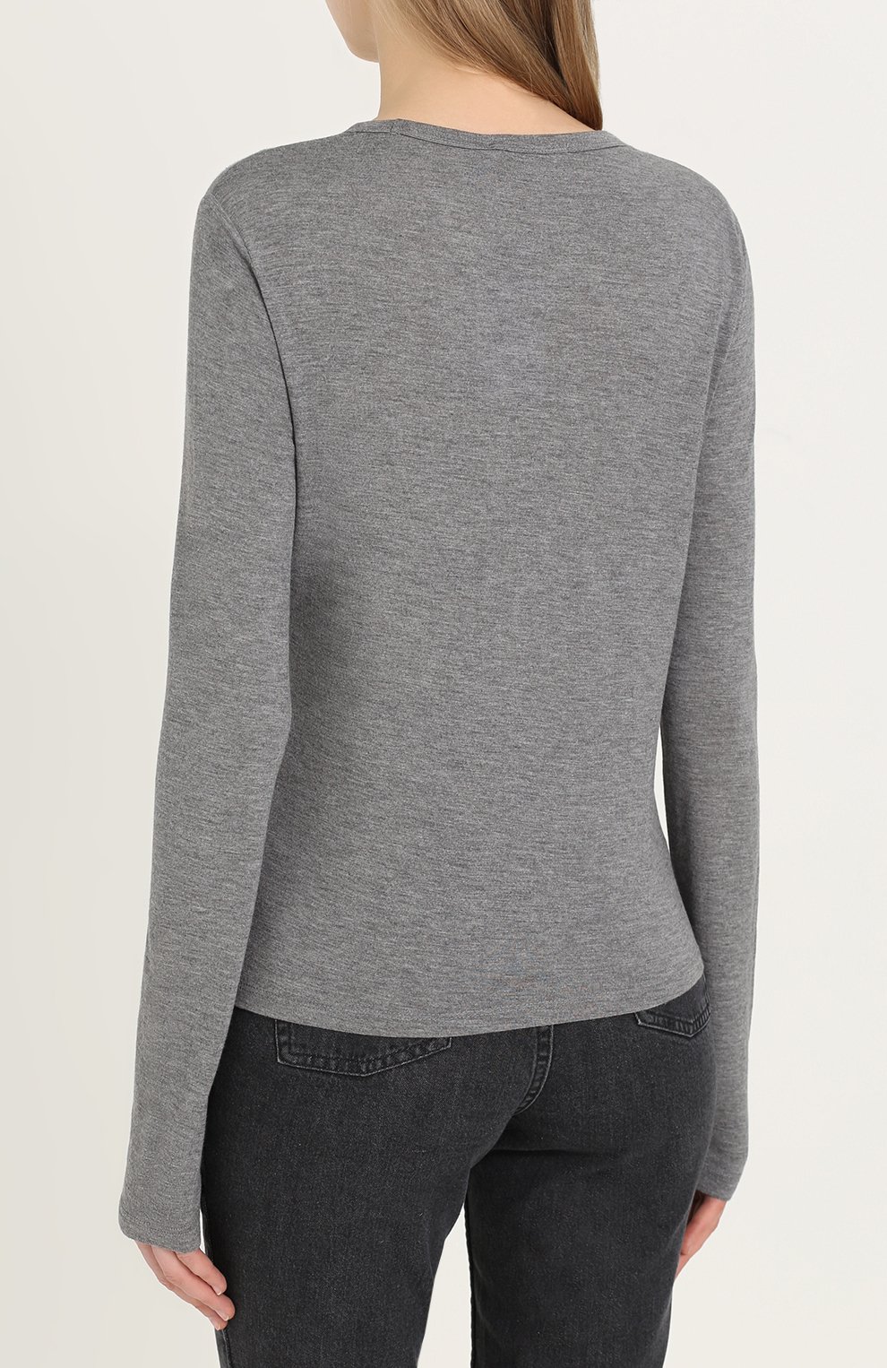 Лонгслив с круглым вырезом ALEXANDERWANG.T, арт. 4C991306A0, фото 4