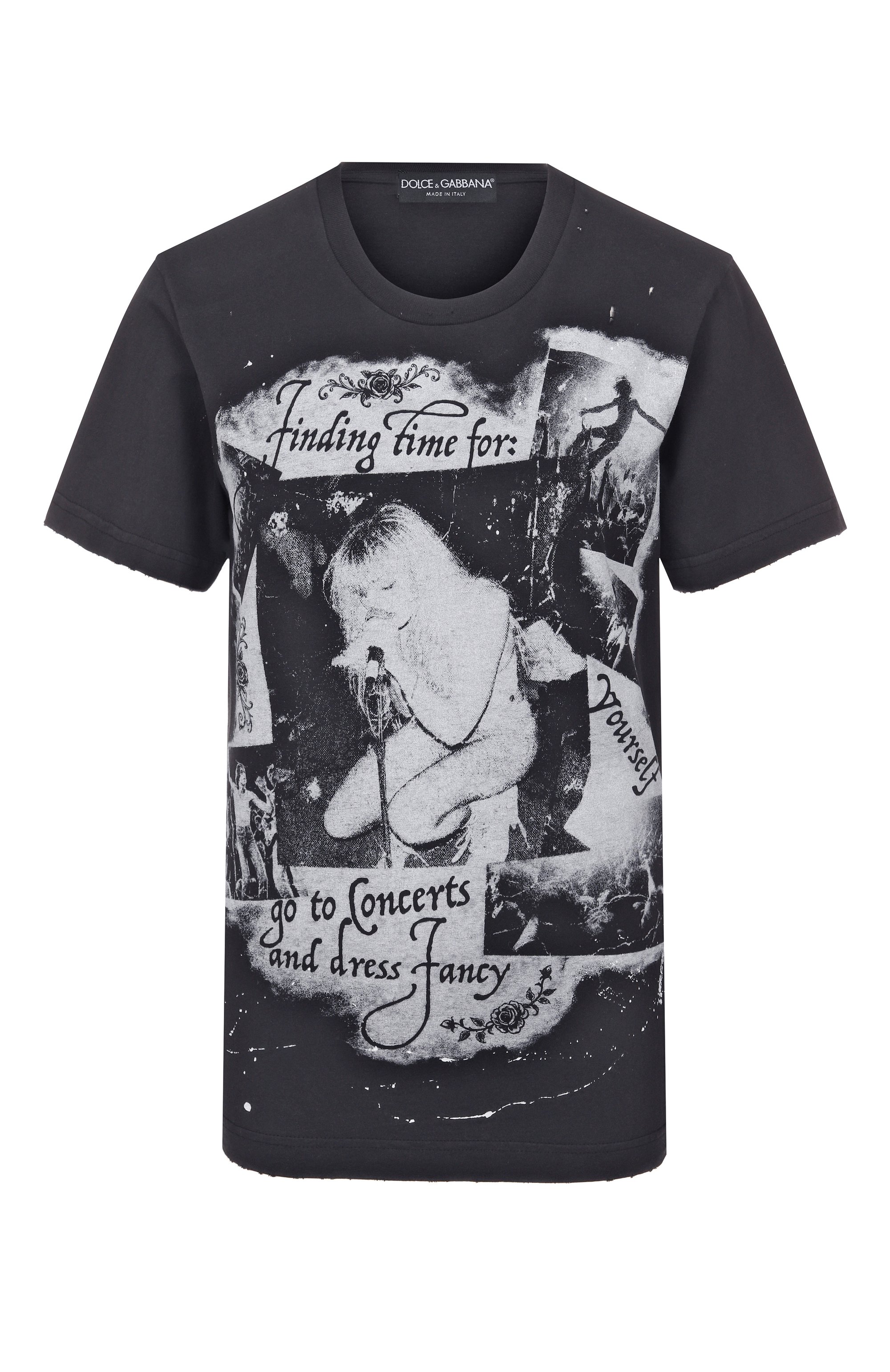 Хлопковая футболка DOLCE & GABBANA, арт. F8V90T/GDDH4, фото 1