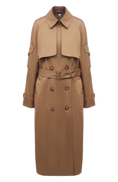 Женский хлопковый тренч sigwell BURBERRY, арт. 8044478