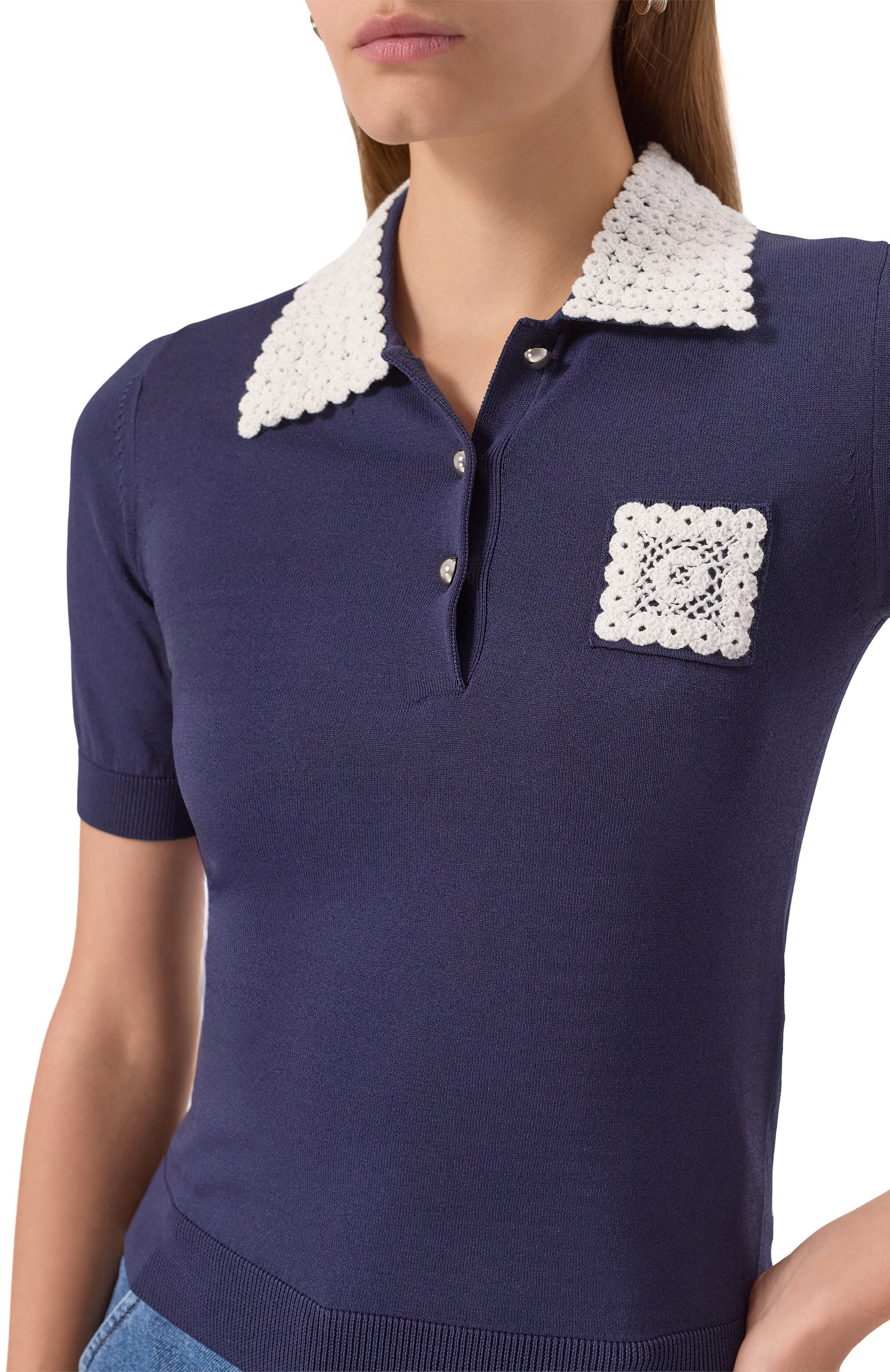 Поло из вискозы N21, арт. A003/9024, фото 5