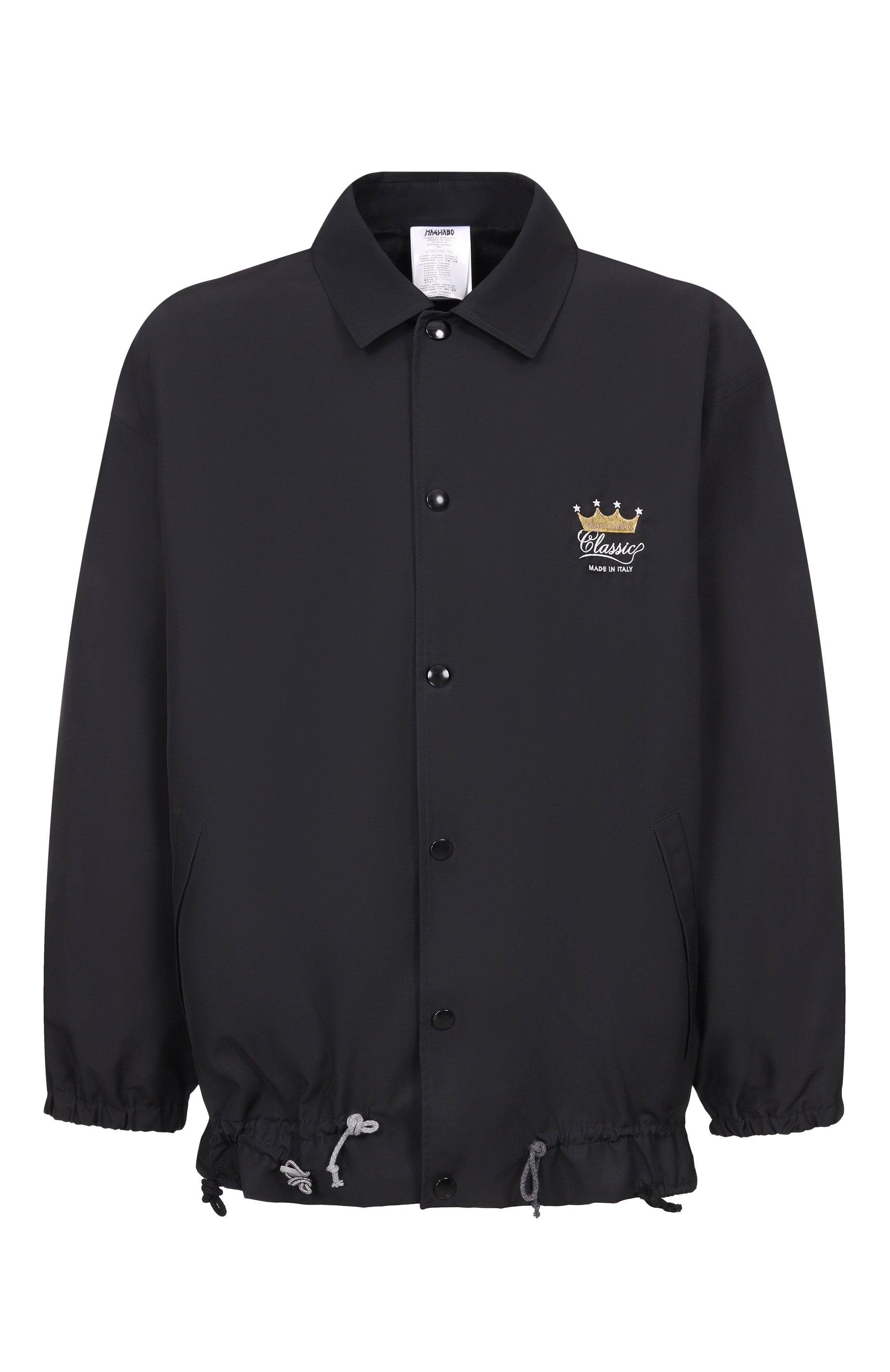 Куртка-рубашка MAGLIANO черного цвета по цене 111000 руб., арт. MGSS260W02016, фото 1 Куртка-рубашка MAGLIANO, арт. MGSS260W02016, фото 1