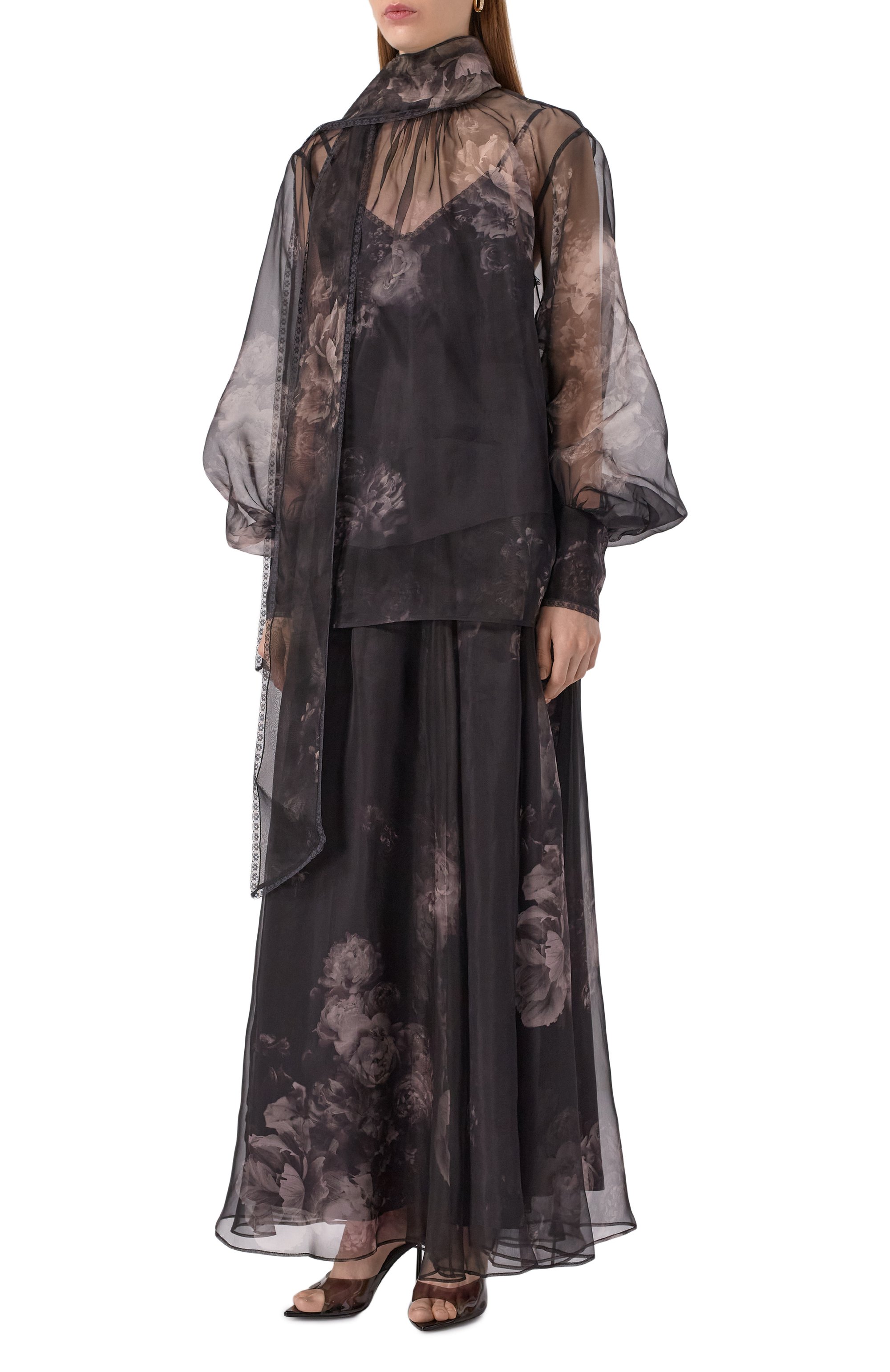 Шелковая блузка ZIMMERMANN, арт. 5353TF251, фото 3