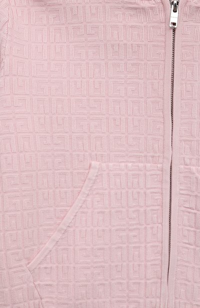 Толстовка из вискозы GIVENCHY светло-розового цвета по цене 31600 руб., арт. H15345/12+/14, фото 3 Толстовка из вискозы GIVENCHY, арт. H15345/12+/14, фото 3