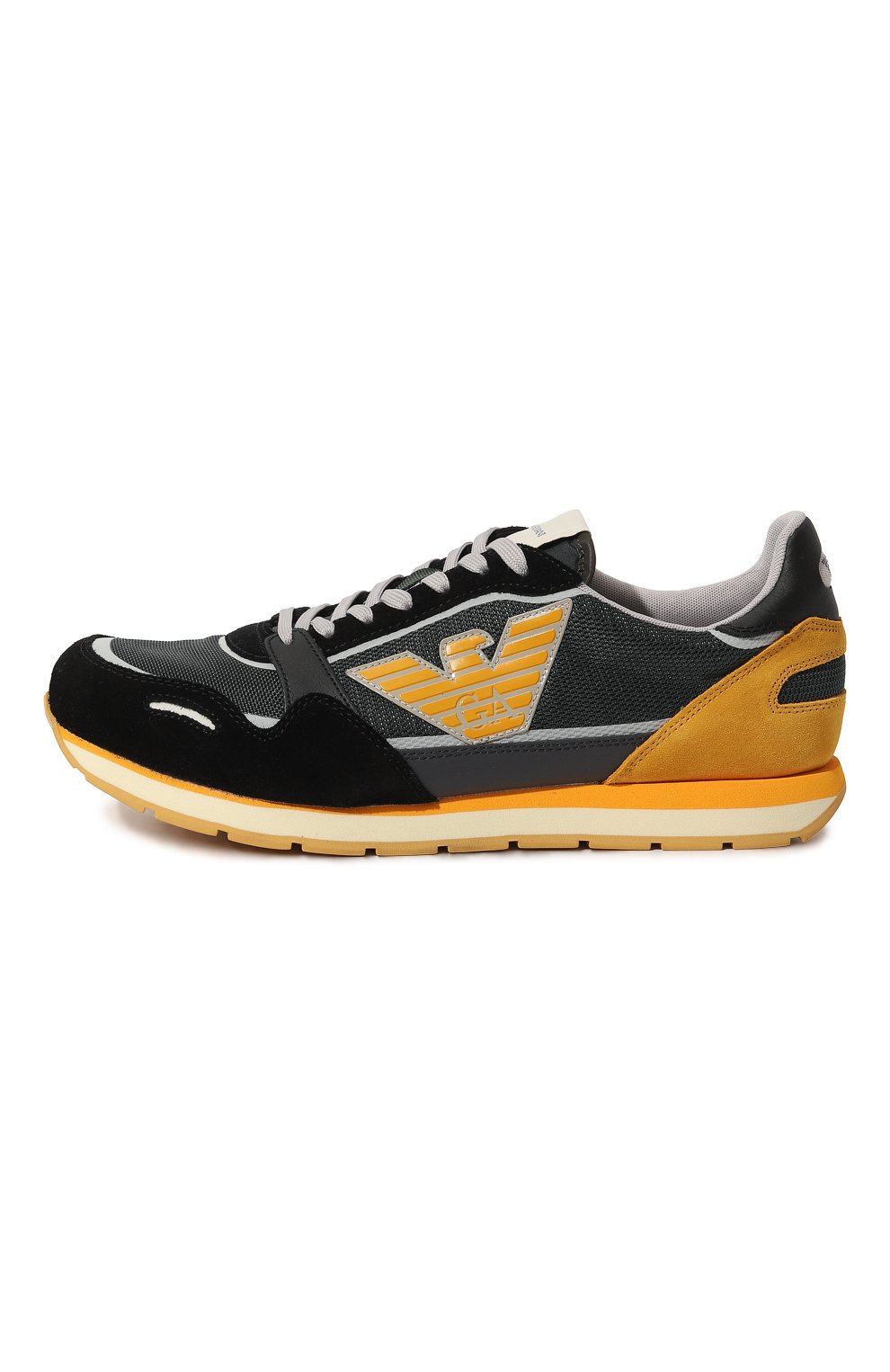 Комбинированные кроссовки EMPORIO ARMANI, арт. X4X537/XN730, фото 4