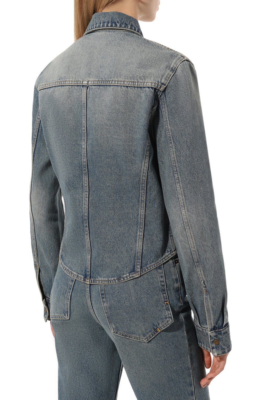 Джинсовая рубашка PETAR PETROV, арт. F24DB1, фото 4