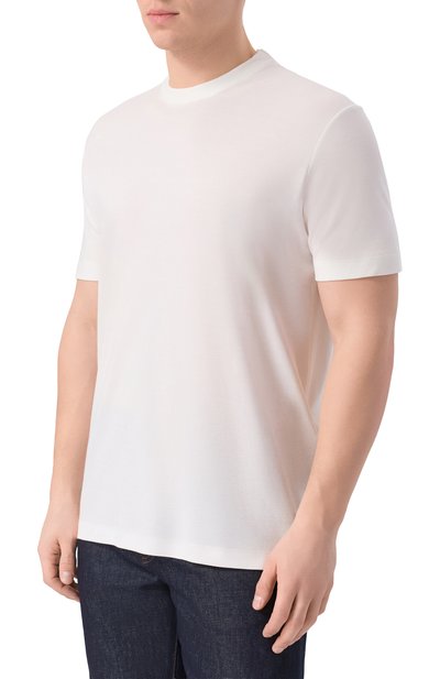 Футболка из хлопка и лиоцелла PAUL&SHARK, арт. 25411026, фото 3