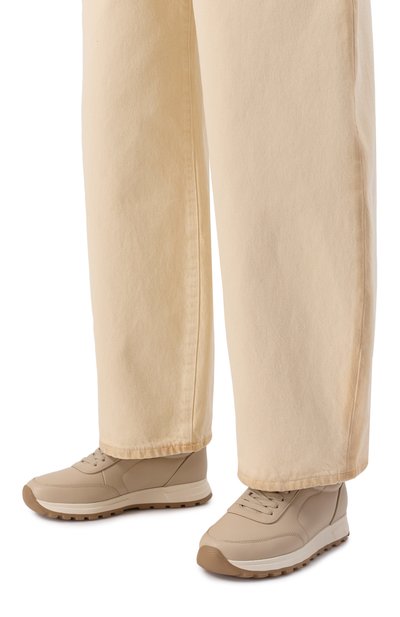 Кожаные кроссовки 12 STOREEZ, арт. 128483, фото 3