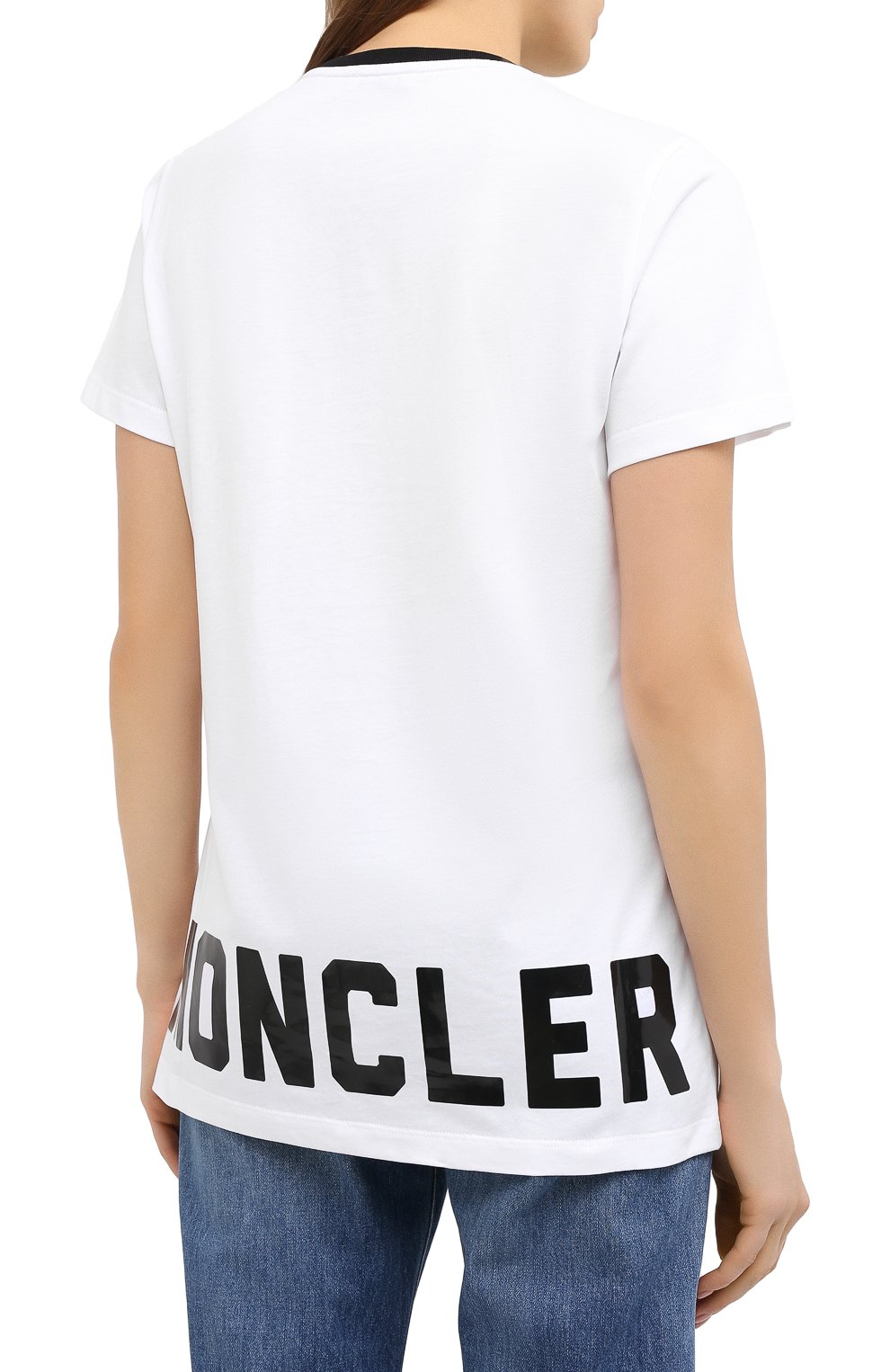 Хлопковая футболка MONCLER, арт. F2-093-8C778-10-V8161, фото 4