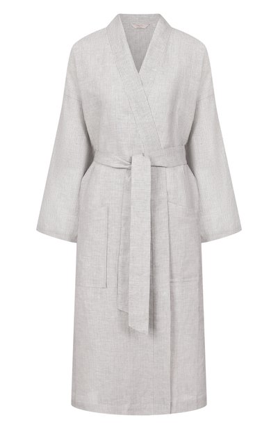Женский халат изо льна и хлопка FRETTE, арт. FR6853 R0303 G02S