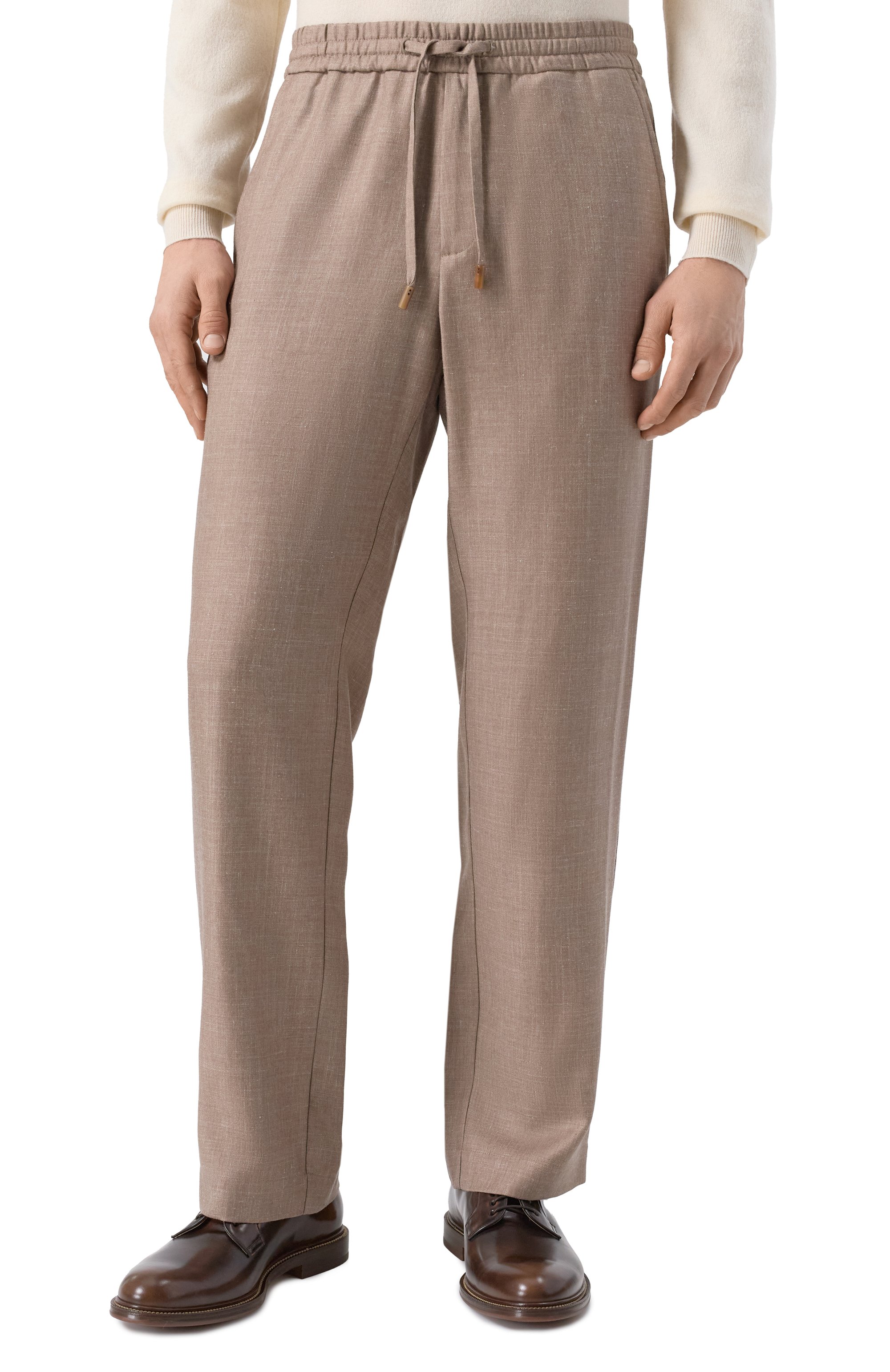 Брюки из кашемира и шелка COLOMBO, арт. PA00504/77541-10, фото 3