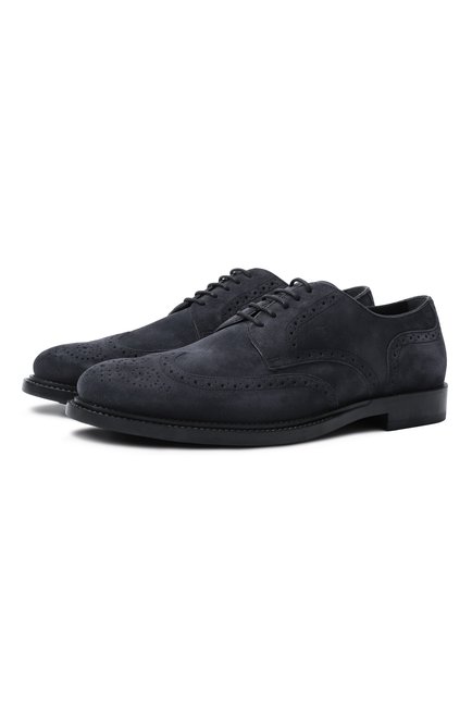 Мужские замшевые дерби TOD’S, арт. XXM62C00C10RE0