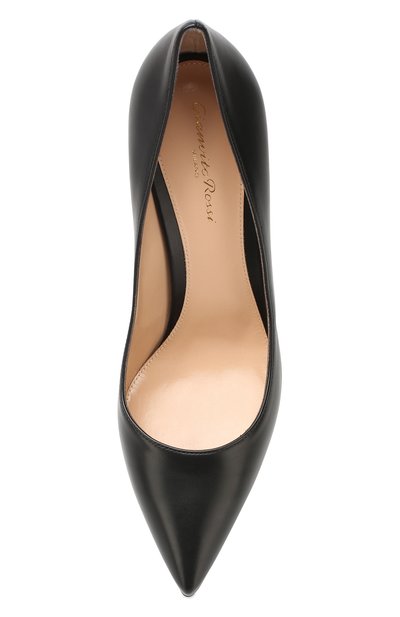 Кожаные туфли dasha GIANVITO ROSSI черного цвета по цене 89950 руб., арт. G21863.85RIC.VITNER0, фото 5 Кожаные туфли dasha GIANVITO ROSSI, арт. G21863.85RIC.VITNER0, фото 5