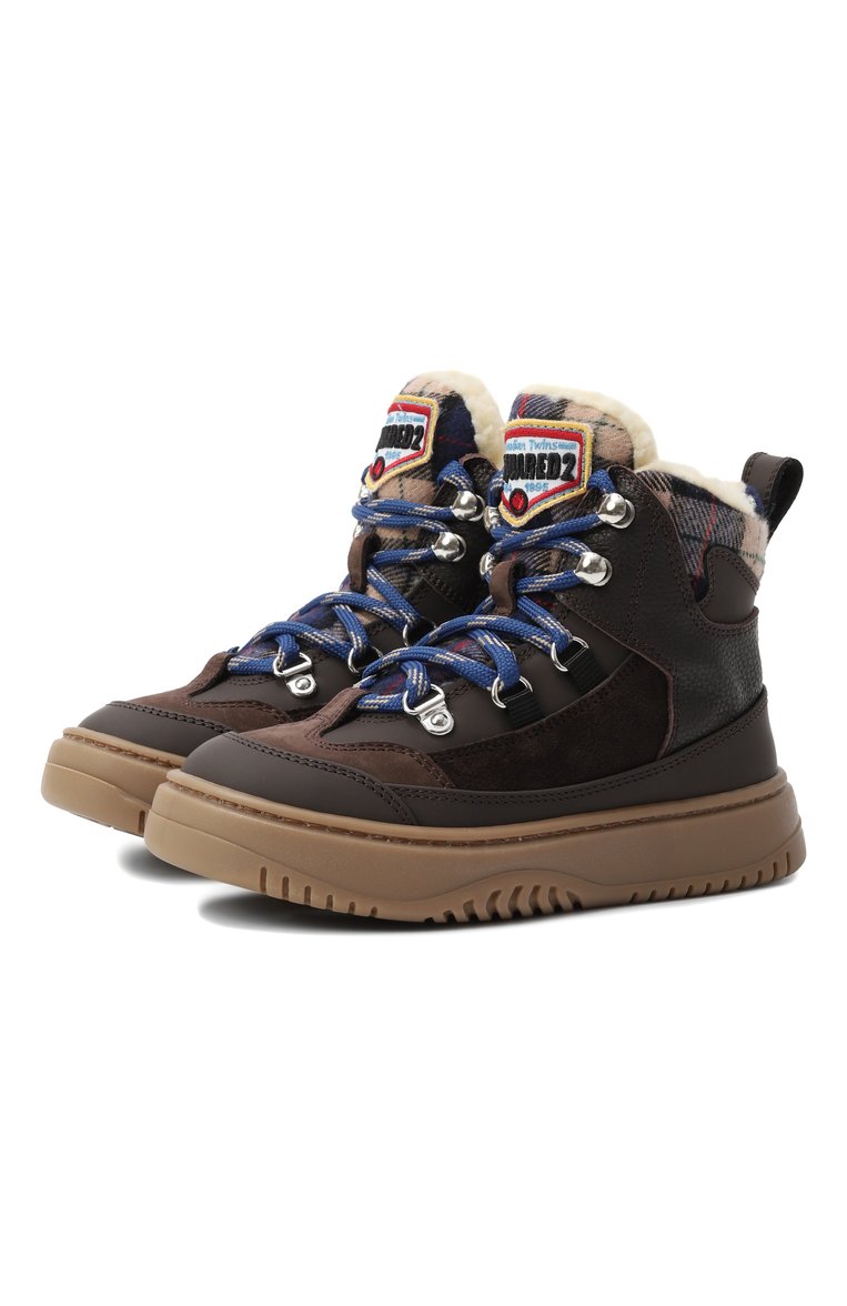 Утепленные ботинки DSQUARED2, арт. 81498/28-35, фото 1