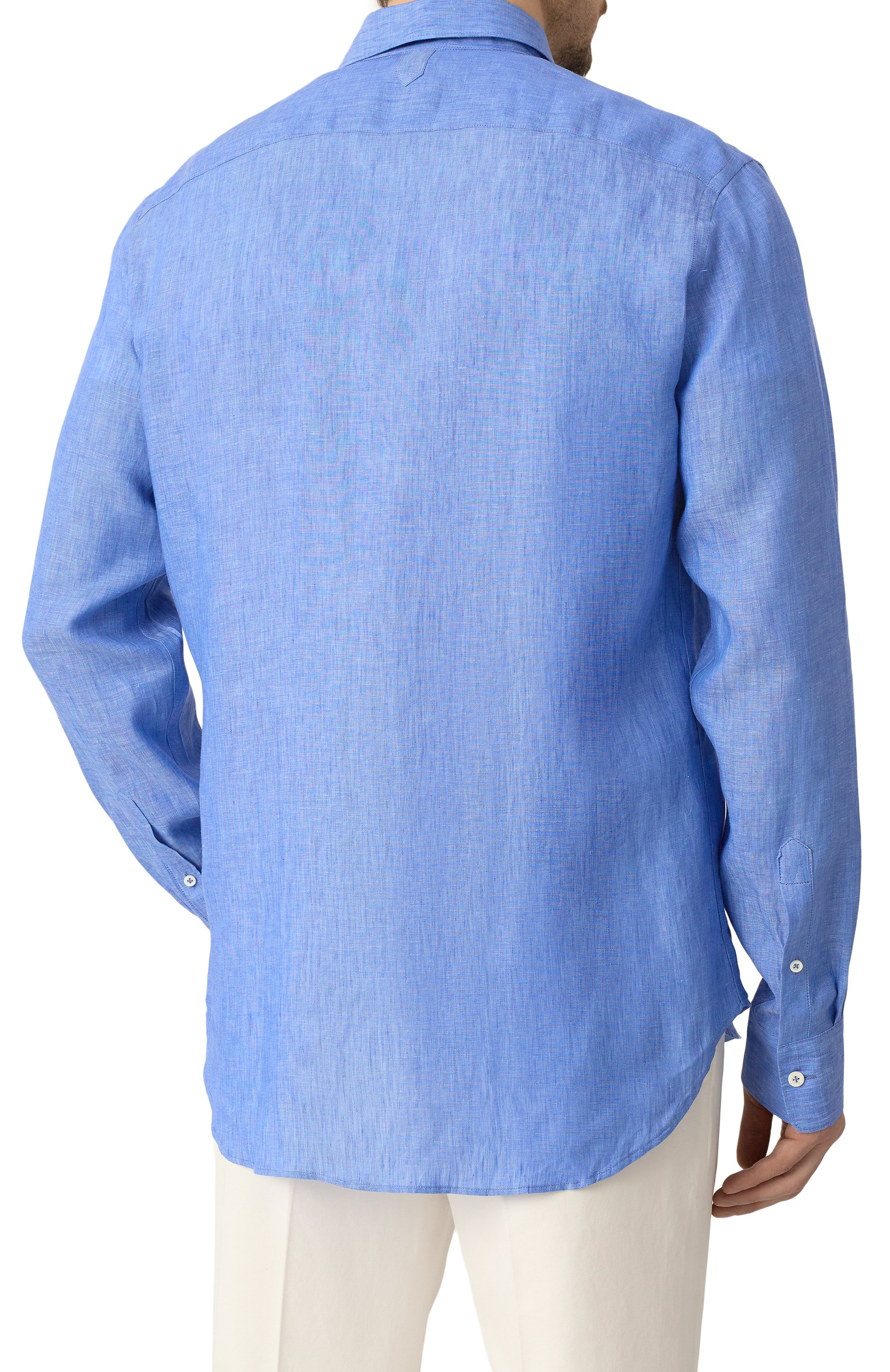 Льняная рубашка CANALI, арт. CSL7077/GL03099, фото 4