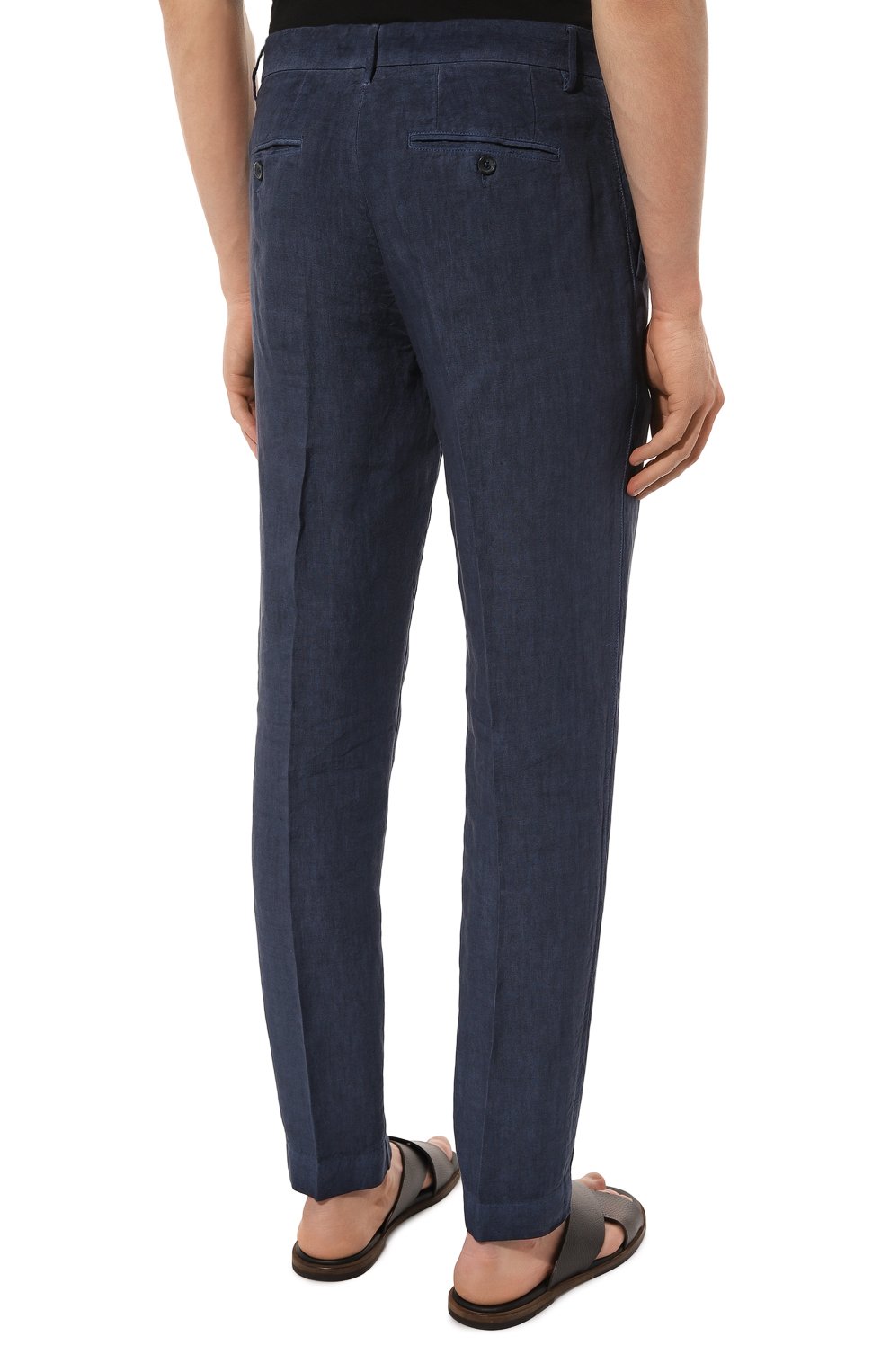 Льняные брюки 120% LINO, арт. Y0M2411/0000253/S00, фото 4