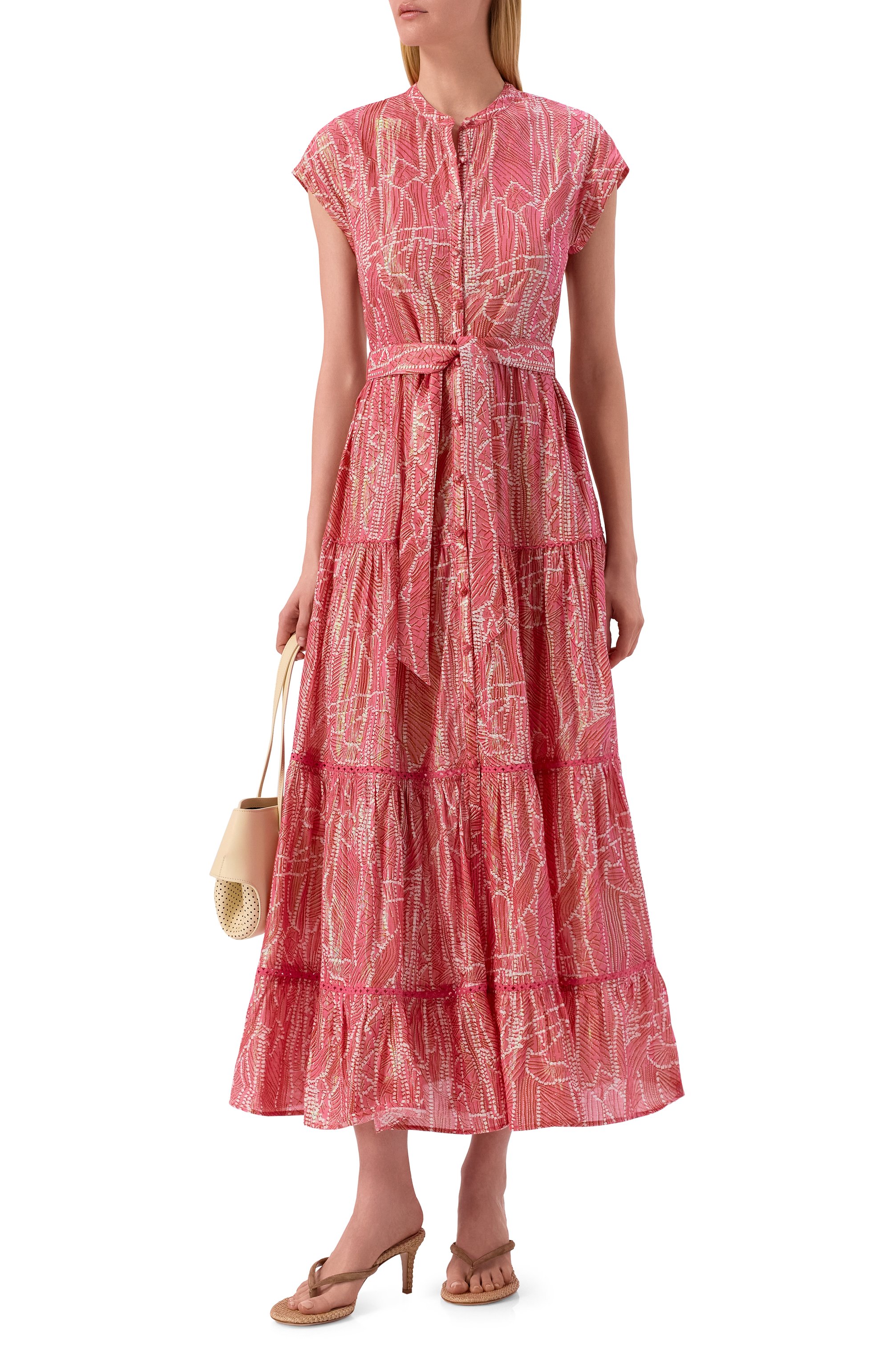 Хлопковое платье POUPETTE ST BARTH, арт. WK2R26LCXAKP, фото 2