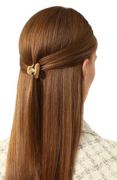 Заколка для волос ALEXANDRE DE PARIS кремового цвета по цене 3530 руб., арт. ICCB-12831-02A22 OP, фото 2 Заколка для волос ALEXANDRE DE PARIS, арт. ICCB-12831-02A22 OP, фото 2