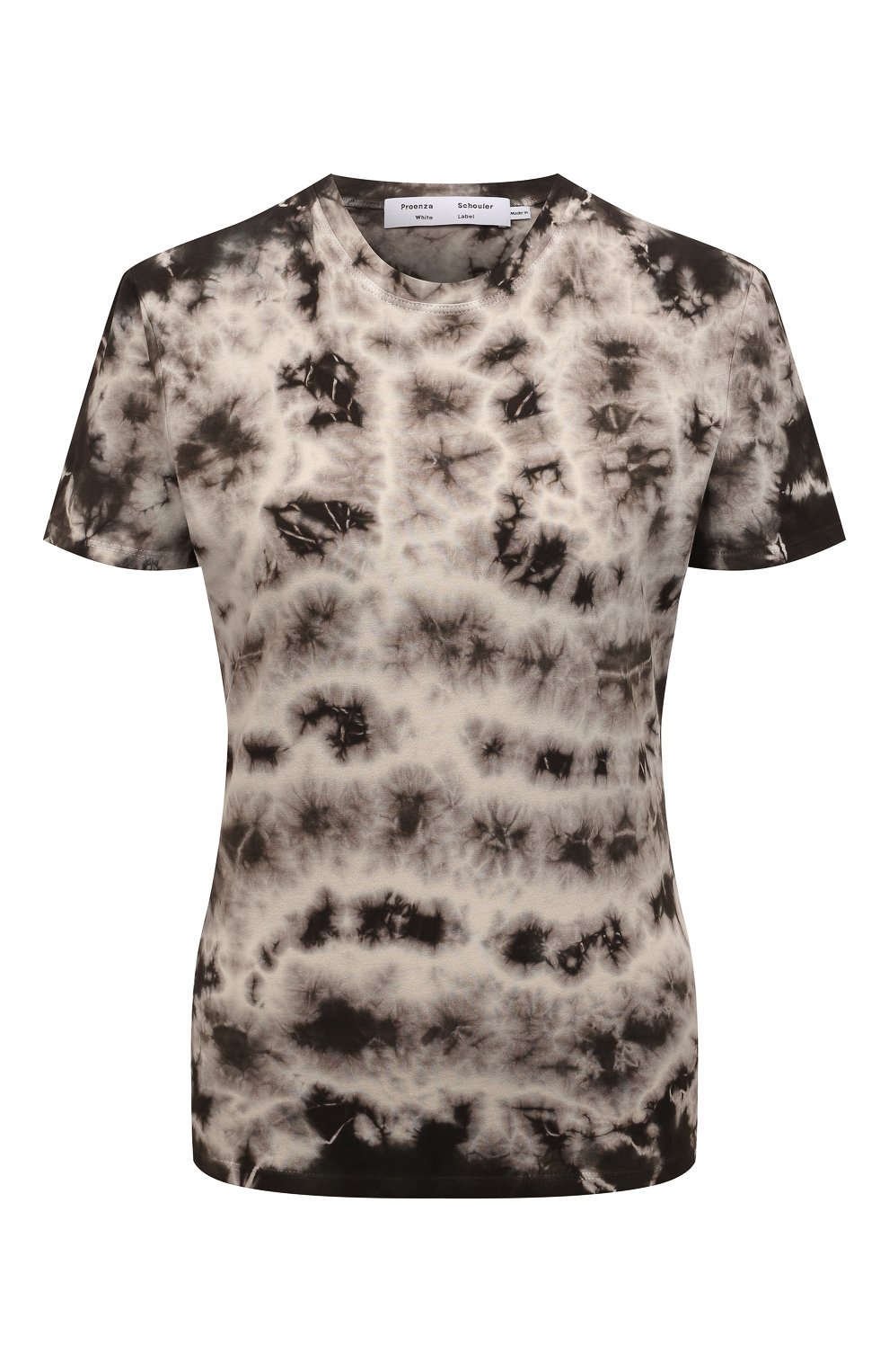 Хлопковая футболка PROENZA SCHOULER WHITE LABEL, арт. WL2214226-JCT144-CRS, фото 1