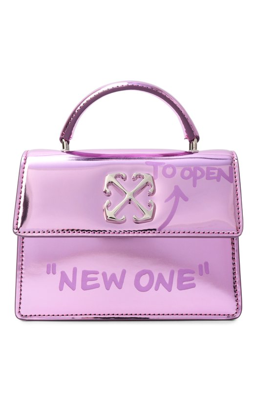 Сумка Jitney Quote baby Off-White 0WNP063F25FAB002 Сиреневый 0WNP063F25FAB002