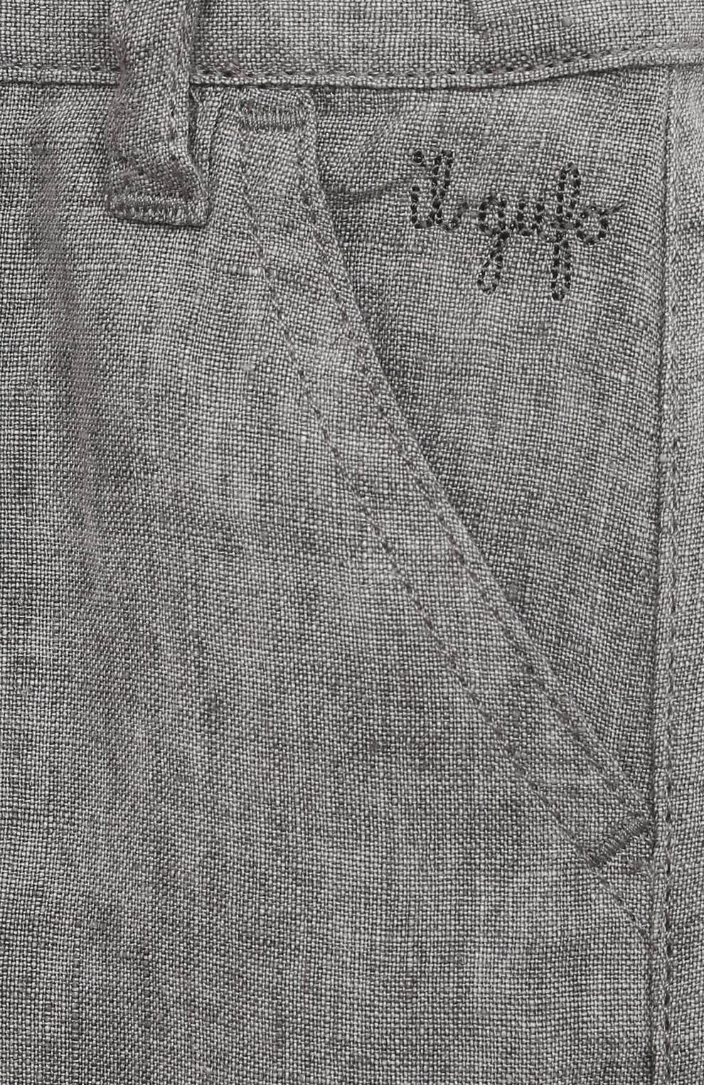 Льняные брюки IL GUFO, арт. P23PL083L1012/3M-9M, фото 3