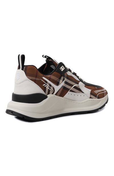 Комбинированные кроссовки vintage check BURBERRY, арт. 8064282, фото 5