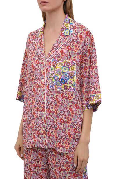 Атласная рубашка M MISSONI, арт. 2DF00083/2W007D, фото 3