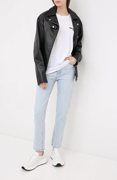 Хлопковая футболка BALMAIN, арт. UF11351/I382, фото 2