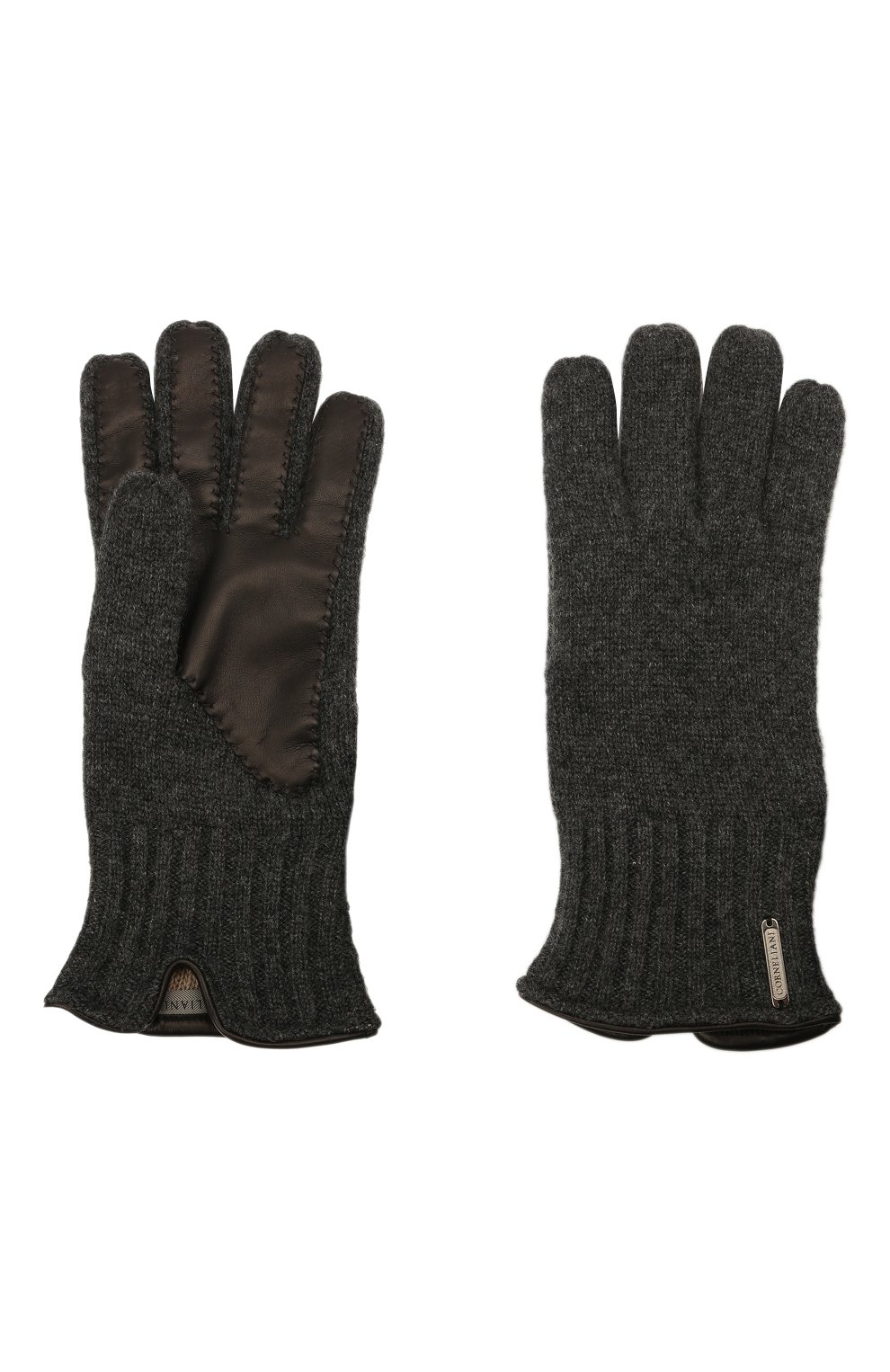 Кашемировые перчатки CORNELIANI, арт. 88Q324-1820576/00, фото 2