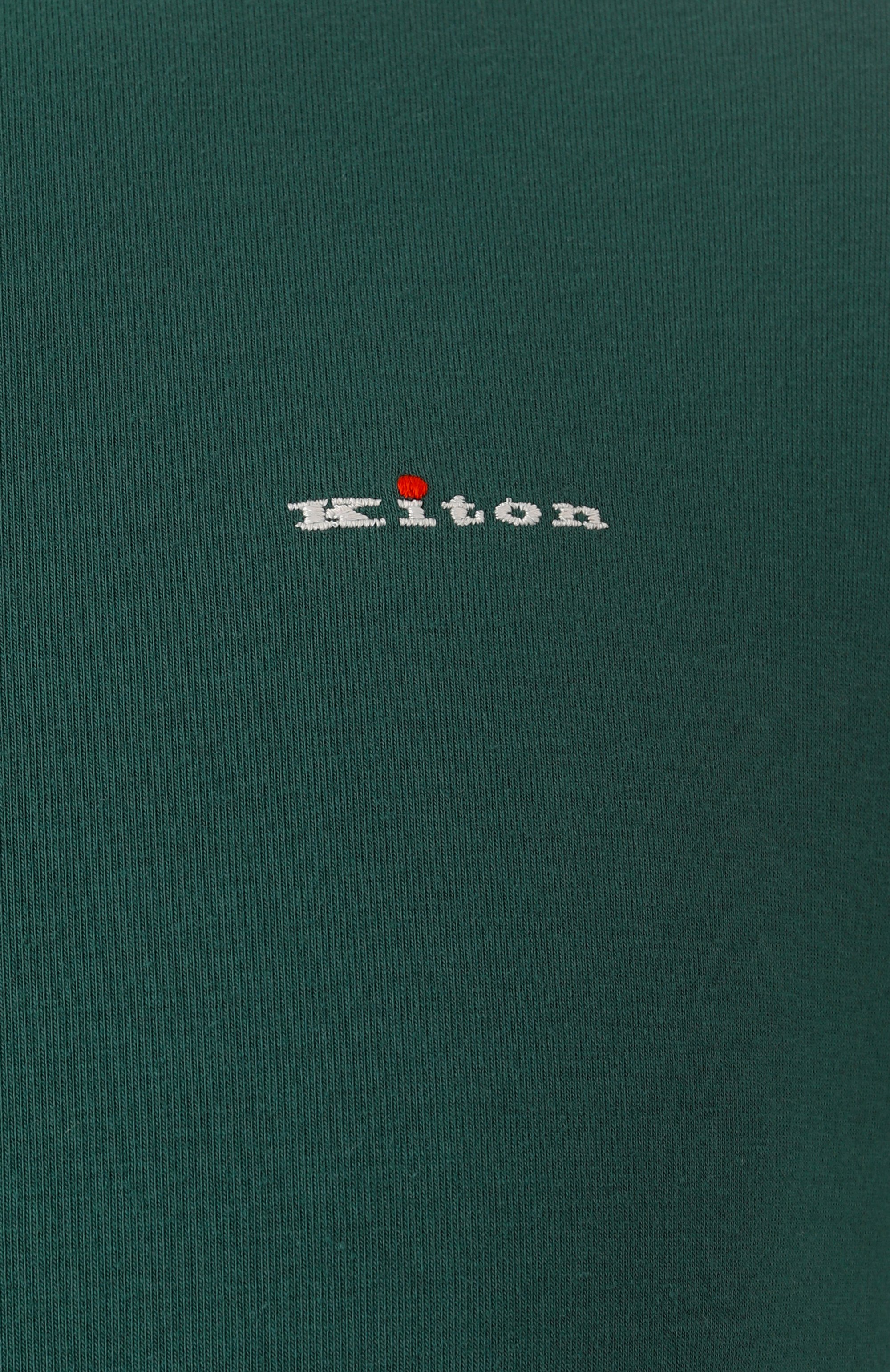 Хлопковая футболка KITON, арт. UNWM008K0228F08, фото 6