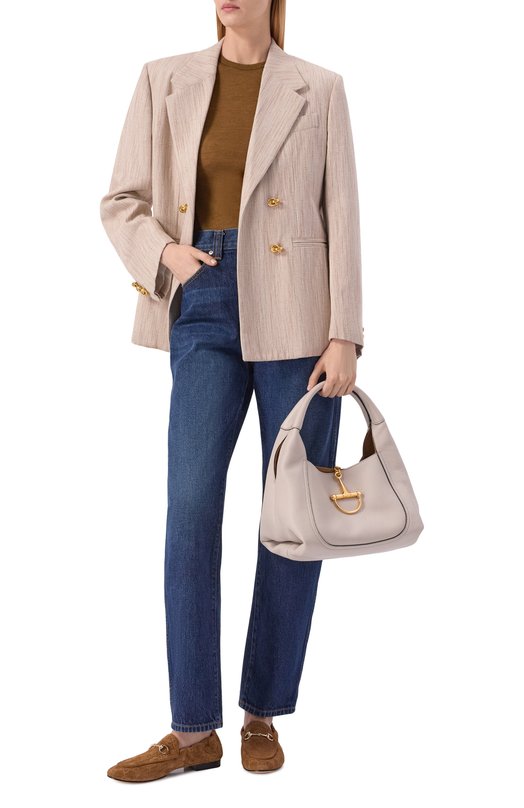 Сумка Softbit medium Gucci 858297/AAEA0 Бежевый  858297/AAEA0 Фото 3