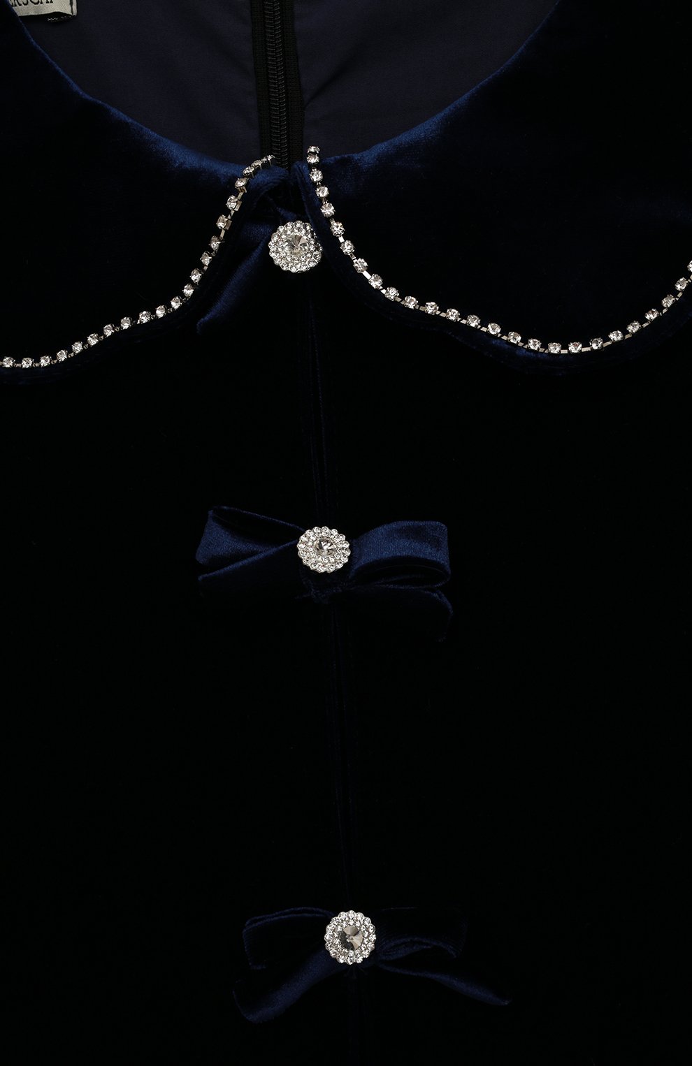 Платье DESIGNERS CAT темно-синего цвета по цене 49900 руб., арт. 100000K01001183/14A, фото 3 Платье DESIGNERS CAT, арт. 100000K01001183/14A, фото 3