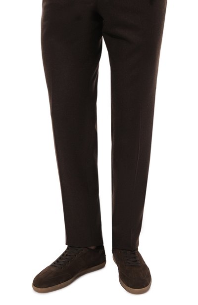 Замшевые кеды tabs TOD’S, арт. XXM68C0GC51/RE0, фото 3