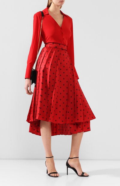 Шелковая юбка FENDI, арт. FQ7132 A9DQ, фото 2