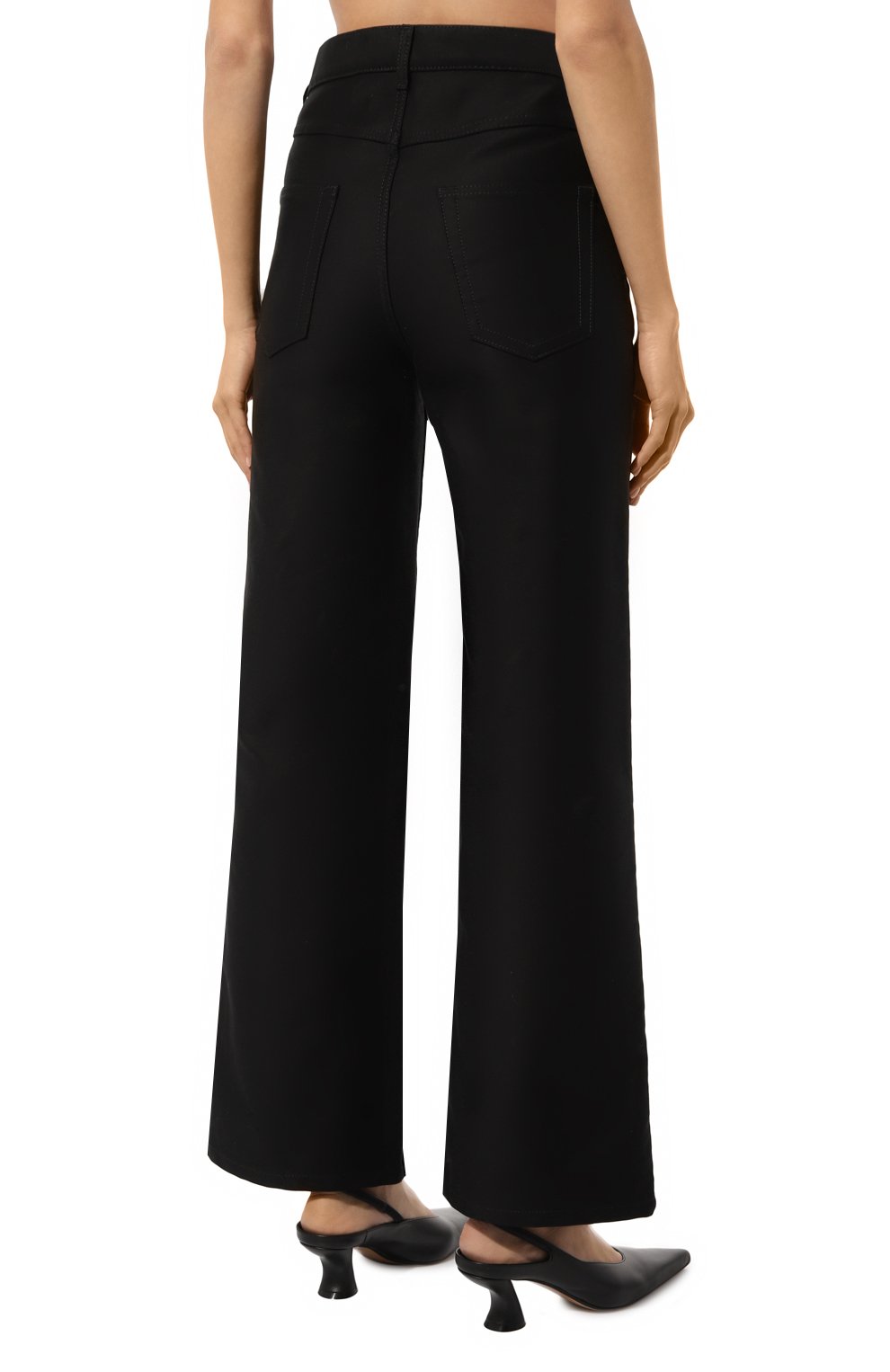 Хлопковые брюки MARNI, арт. PUMU0283A0/TCY36, фото 4