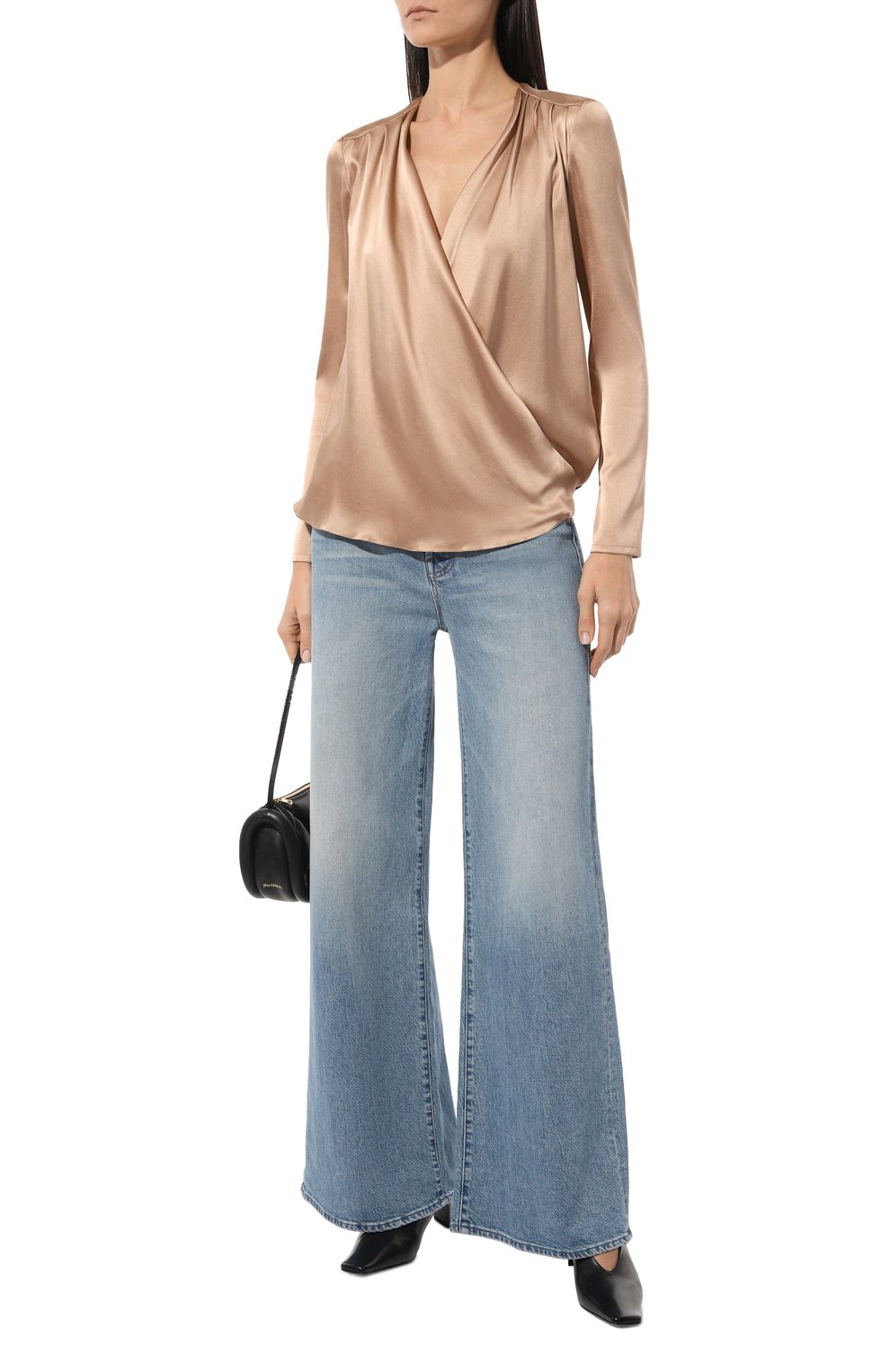 Атласная блузка SIMPLIFY, арт. BLZ06, фото 2