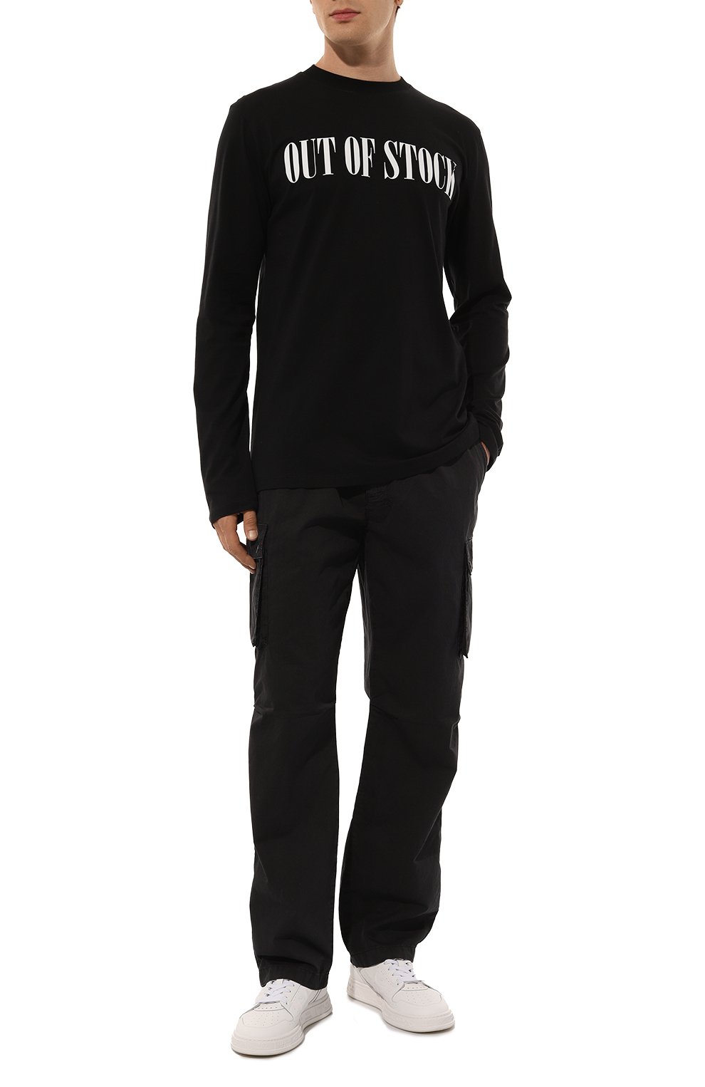 Хлопковый лонгслив DIEGO VENTURINO, арт. D3W4DVTS-ML0UT, фото 2