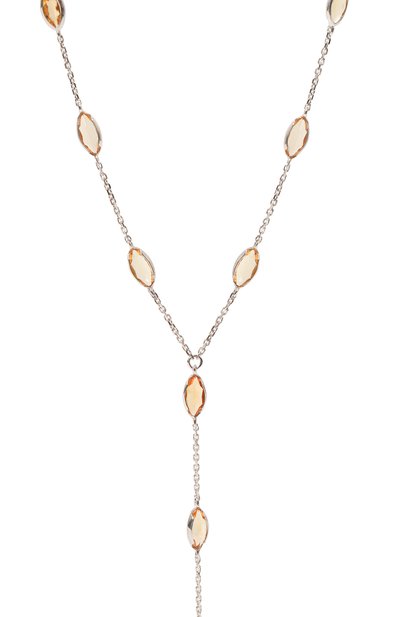 Цепочка-лариат с цитринами SECRETS JEWELRY, арт. ЦЛЦС00098, фото 3