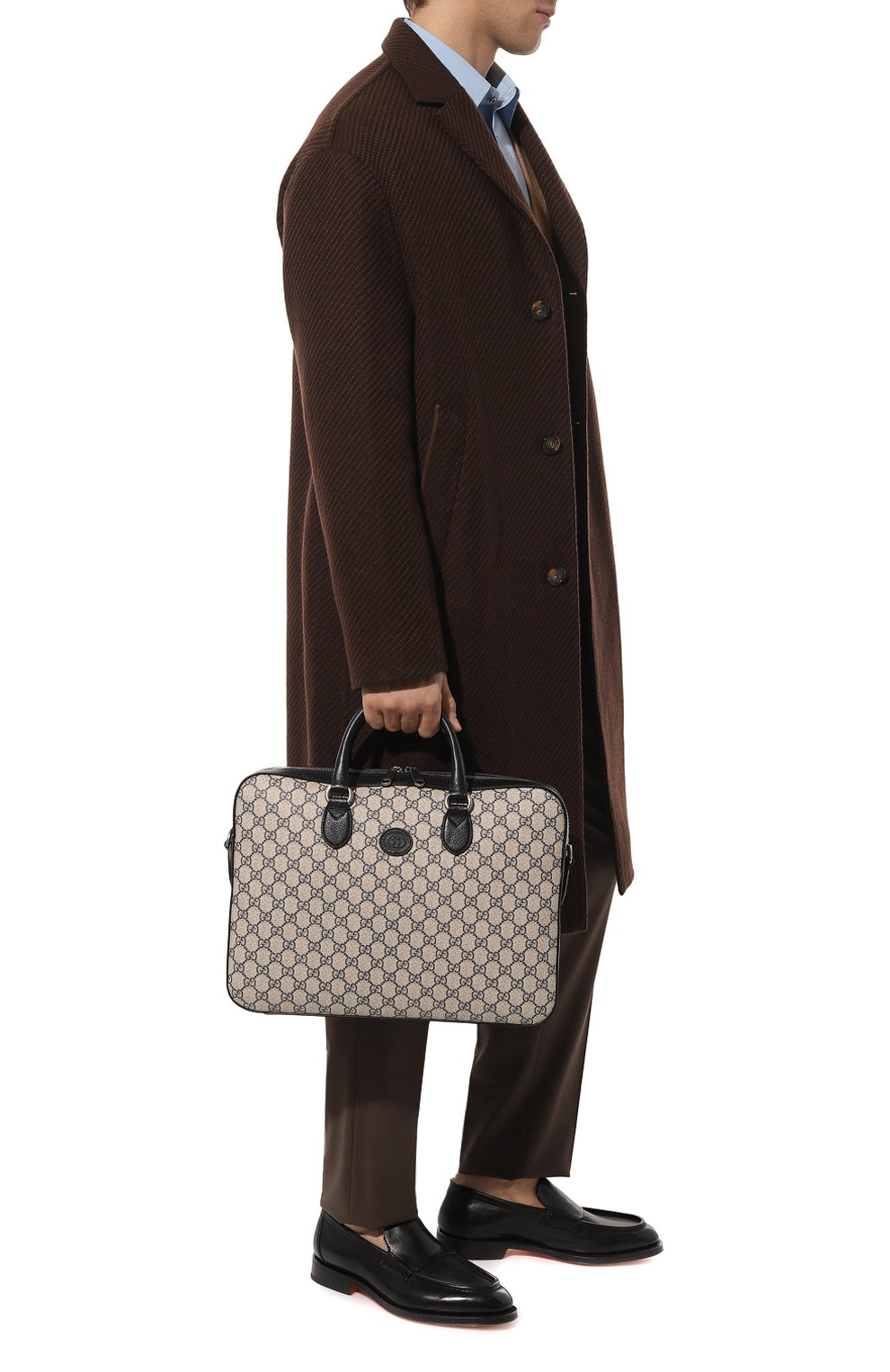 Текстильная сумка для ноутбука GUCCI, арт. 674140 9C2VN, фото 7