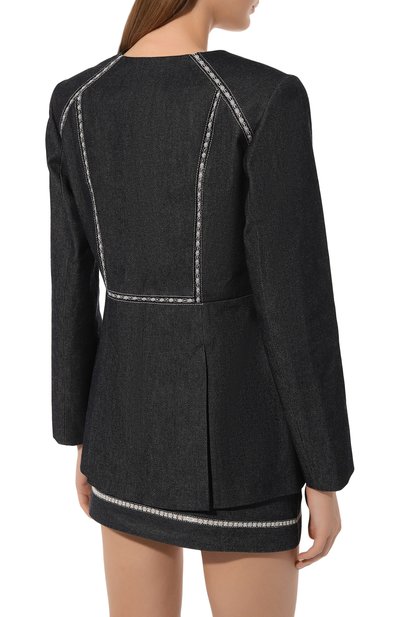 Хлопковый жакет ALEXANDRA GEORGIEVA BY KRESTETSKAYA STROCHKA, арт. H706jns22, фото 4