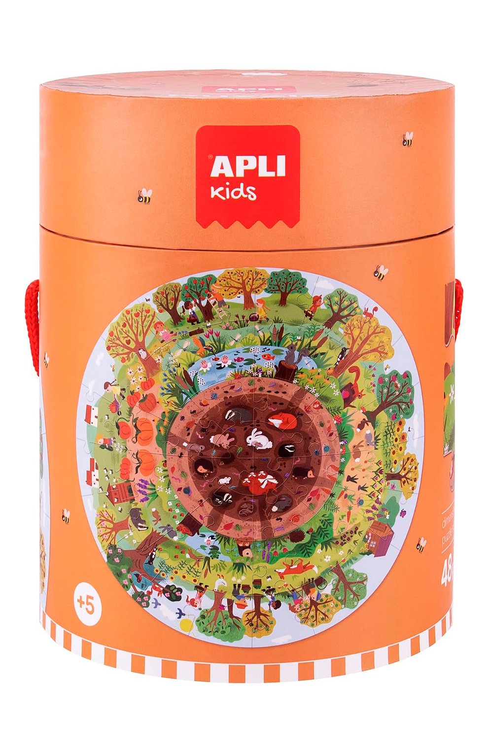 Круглый пазл биосфера APLI KIDS, арт. 19134, фото 2