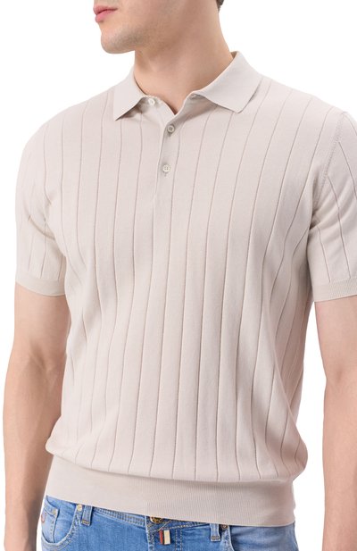 Хлопковое поло CORNELIANI, арт. 25M512-2525153, фото 5