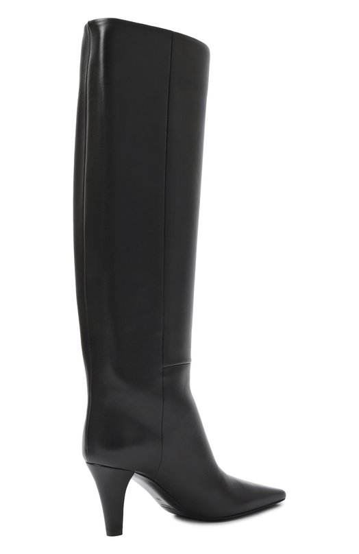 Кожаные сапоги Jill 75 Saint Laurent 839749/AAE6W Чёрный  839749/AAE6W Фото 5