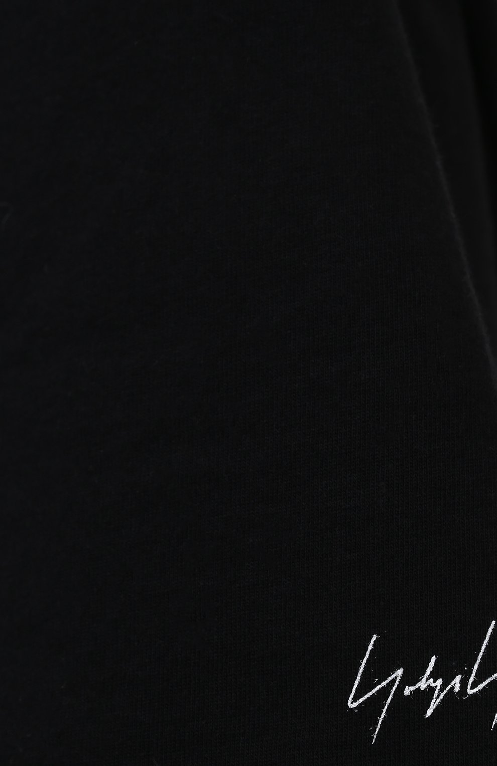Хлопковая футболка YOHJI YAMAMOTO черного цвета по цене 17350 руб., арт. FD-T06-072, фото 5 Хлопковая футболка YOHJI YAMAMOTO, арт. FD-T06-072, фото 5