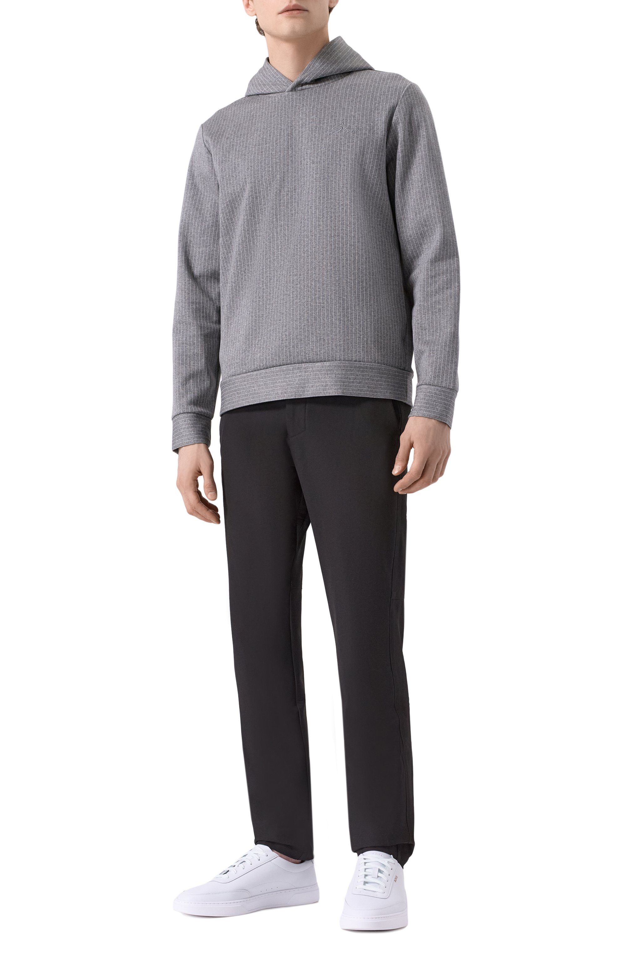 Хлопковое худи BOSS, арт. 50531324, фото 2