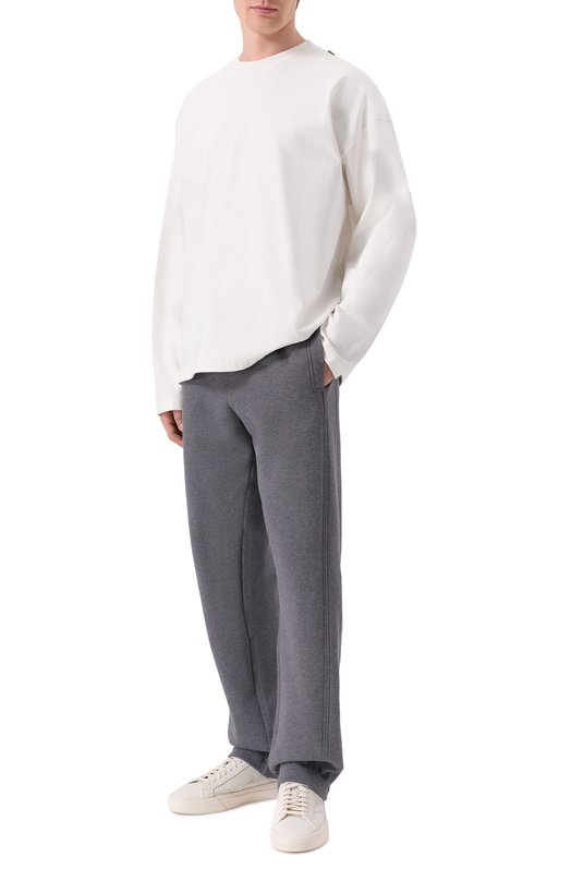 Хлопковые брюки Zimmerli 1364-47012 Серый  1364-47012 Фото 2