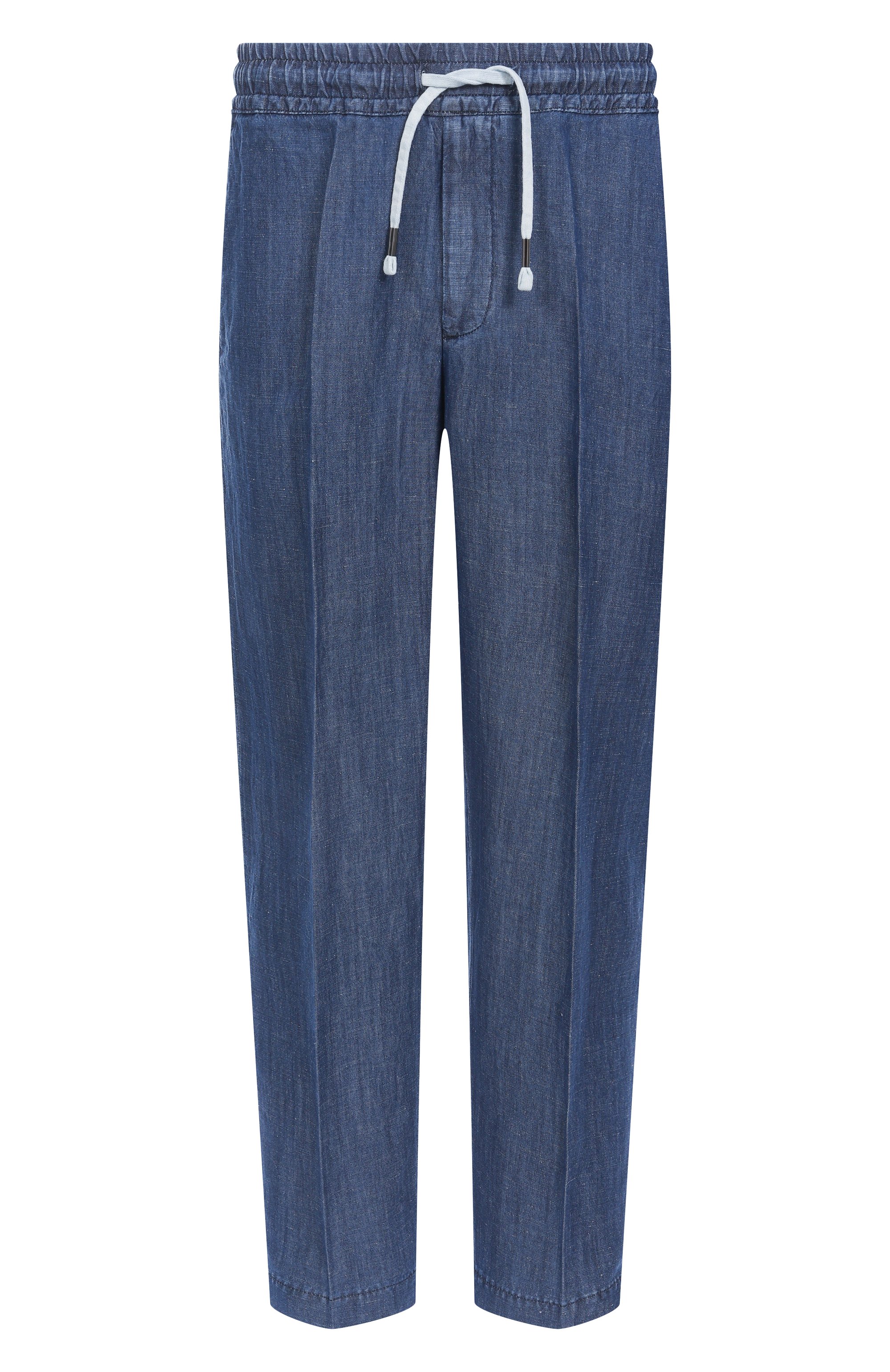 Брюки из хлопка и льна INLINUM, арт. PAJAMA/WESTERN, фото 1