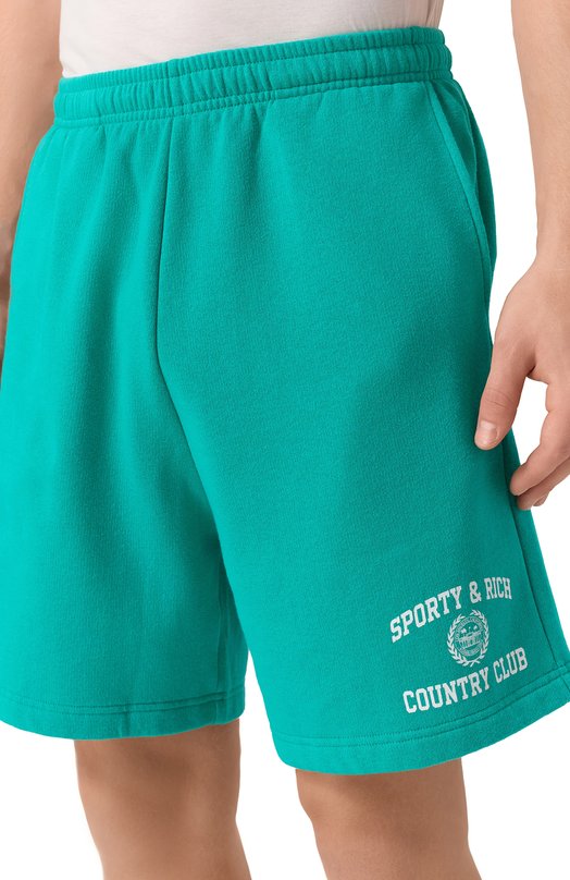 Шорты Sporty and Rich SH055625218GR37 Зелёный  SH055625218GR37 Фото 5