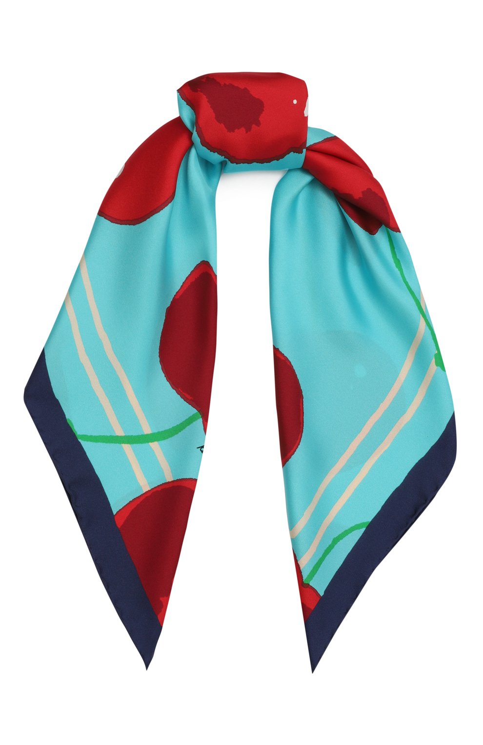 Шелковый платок gucci x ken scott GUCCI, арт. 649660 3G001, фото 1