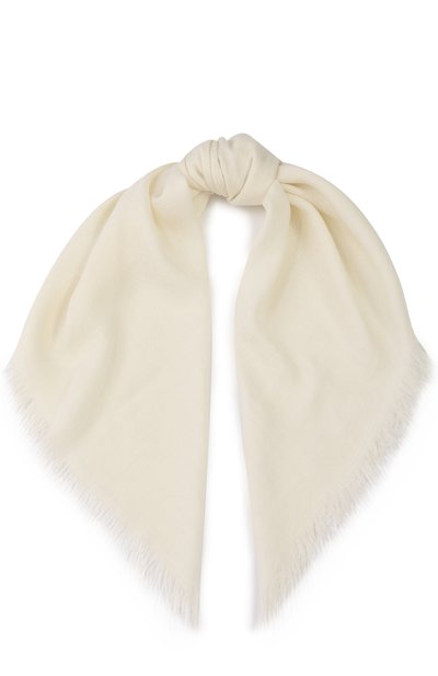 Платок из шерсти и шелка с бахромой GUCCI, арт. 418221/4K646, фото 1