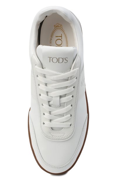 Кожаные кеды TOD’S, арт. XXW68C0DP300V7, фото 5